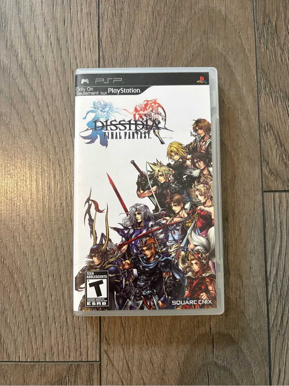 Sony Dissidia Final Fantasy PSP Game - White & Multicolor Artwork